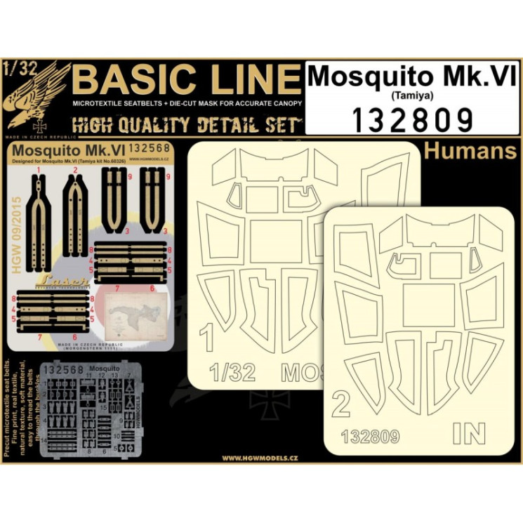 HGW 132809 Базовый набор Mosquito Mk.VI