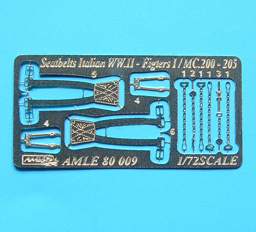 AMLE 80 009 Привязные ремни ITALIAN AF WW II for Macchi C.200/205