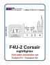 AMLA 72 075 F4U-2 Corsair nightfighter  Full radar