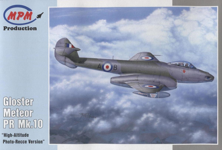 72560  Gloster Meteor PR Mk.10  / High-Altitude Photo-Recce Version /