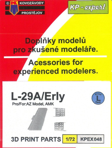 KPEX048 L-29A/Ранні серії – 3D-деталі 1/72