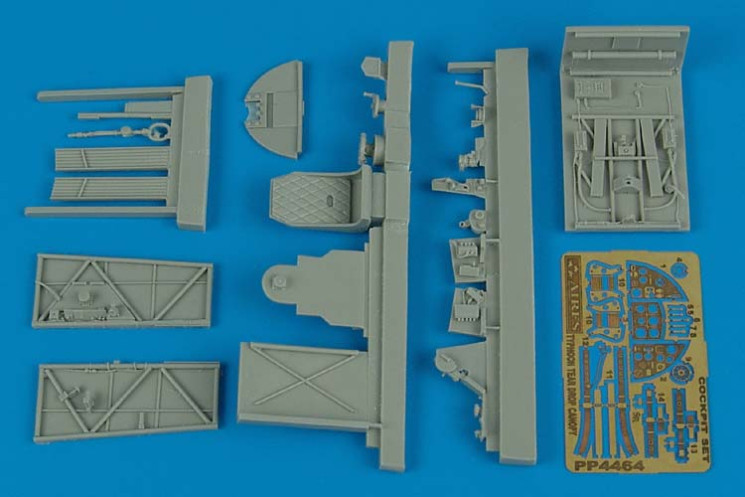 4464  Hawker Typhoon Mk.IB tear drop canopy cockpit set