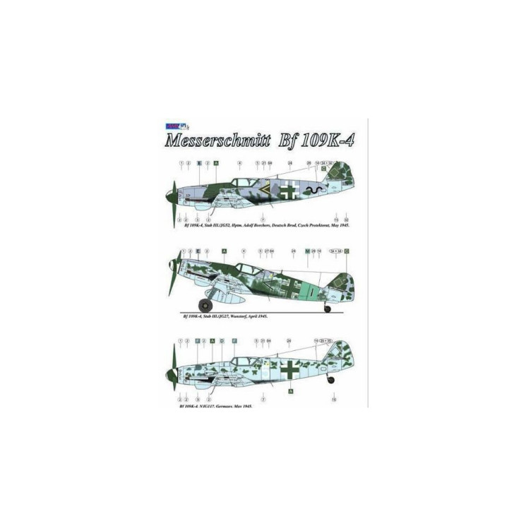 AMLD72026 Messerschmitt Bf 109-K4,Часть 1