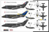 KPH7229 HS 125 Dominie T.1 /Чорно-білий/ 1/72
