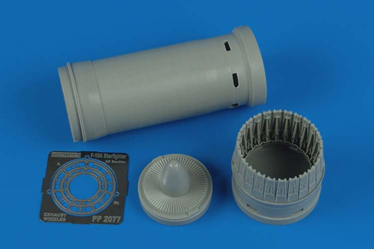 2077  F104G Starfighter exhaust nozzle