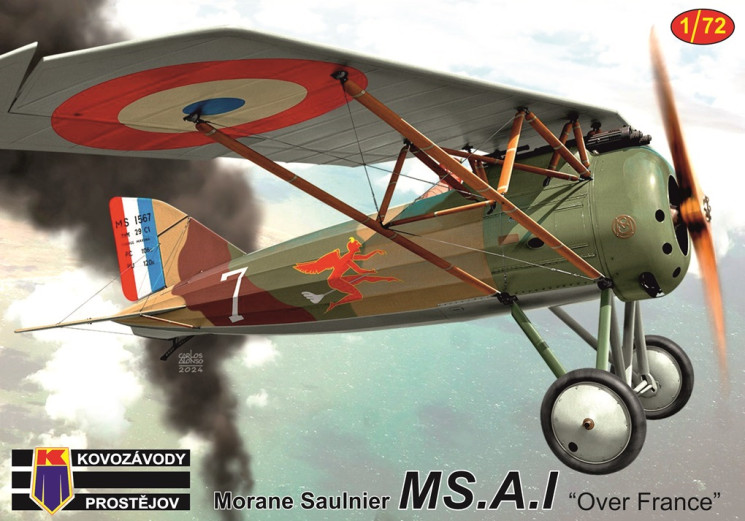KPM0453 Morane Saulnier MS.A.I "Над Францією"