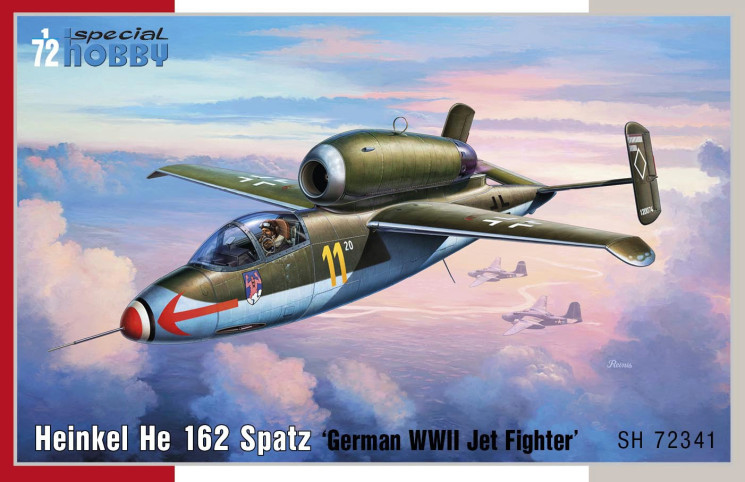 SH72341 Heinkel He 162 Spatz