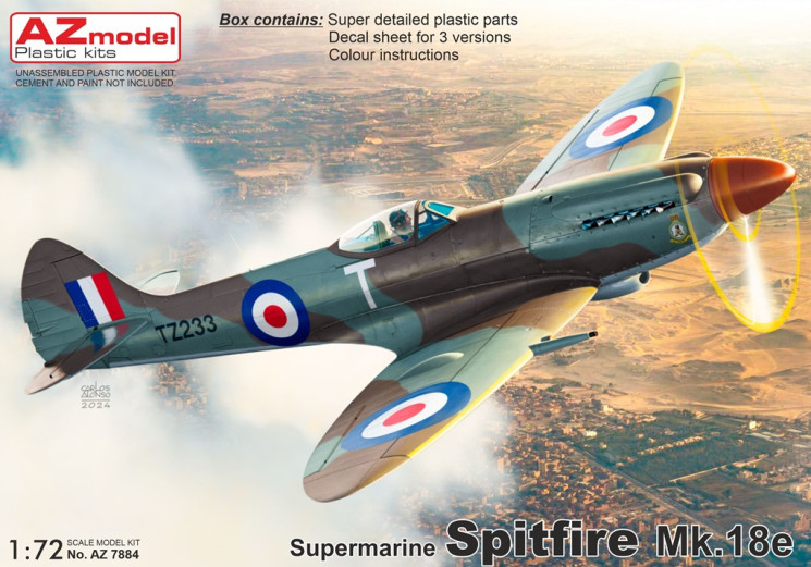 AZ7884 Spitfire Mk.18e   1/72