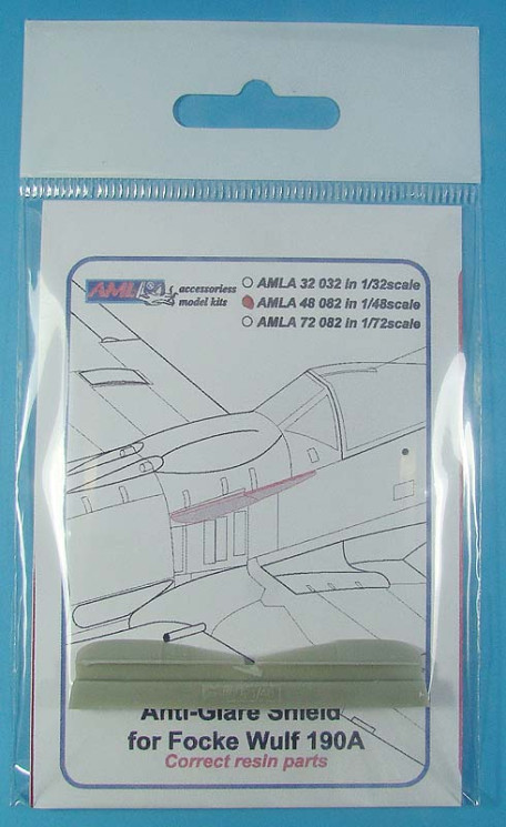 AMLA 48 082 Anti-Glare Shield for Focke Wulf 190A