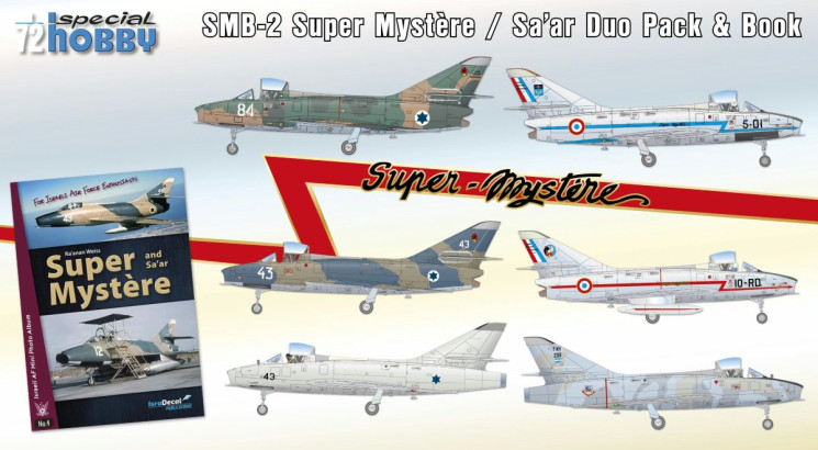 SH72417 SMB-2 Super Mystere Duo Pack & Book