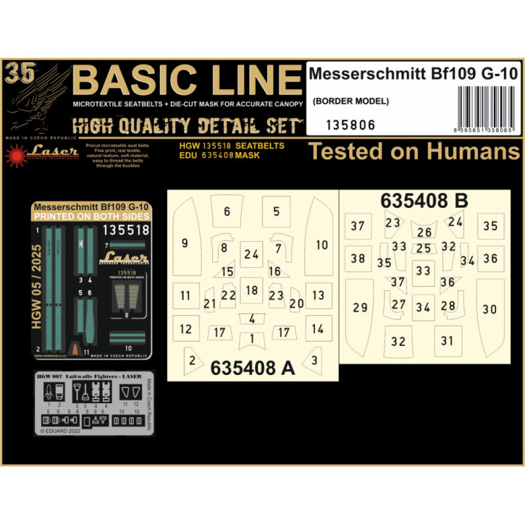 HGW 135806 Messerschmitt Bf109G-10 1/35