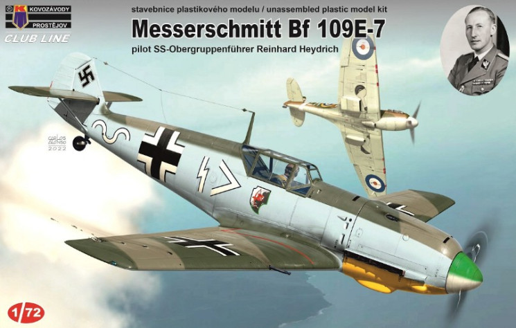 CLK0007 Bf 109E-7 Reinhard Heydrich