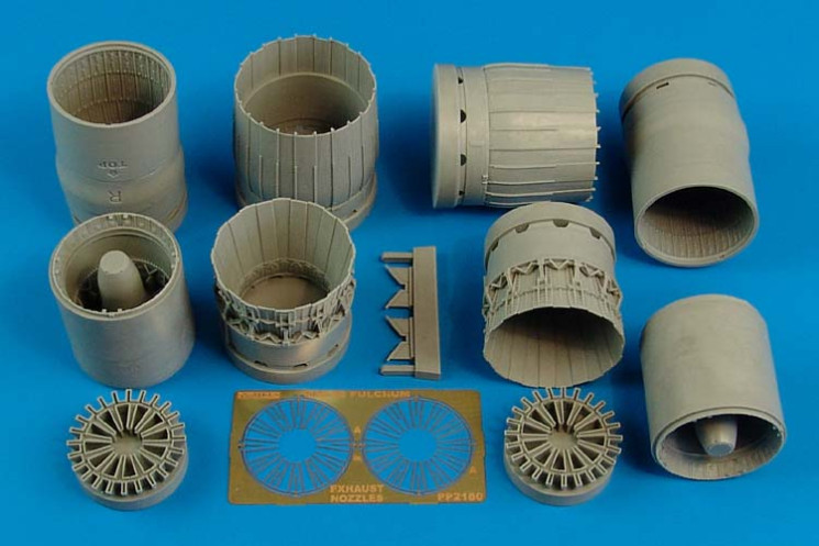 2180  MiG-29A Fulcrum exhaust nozzles