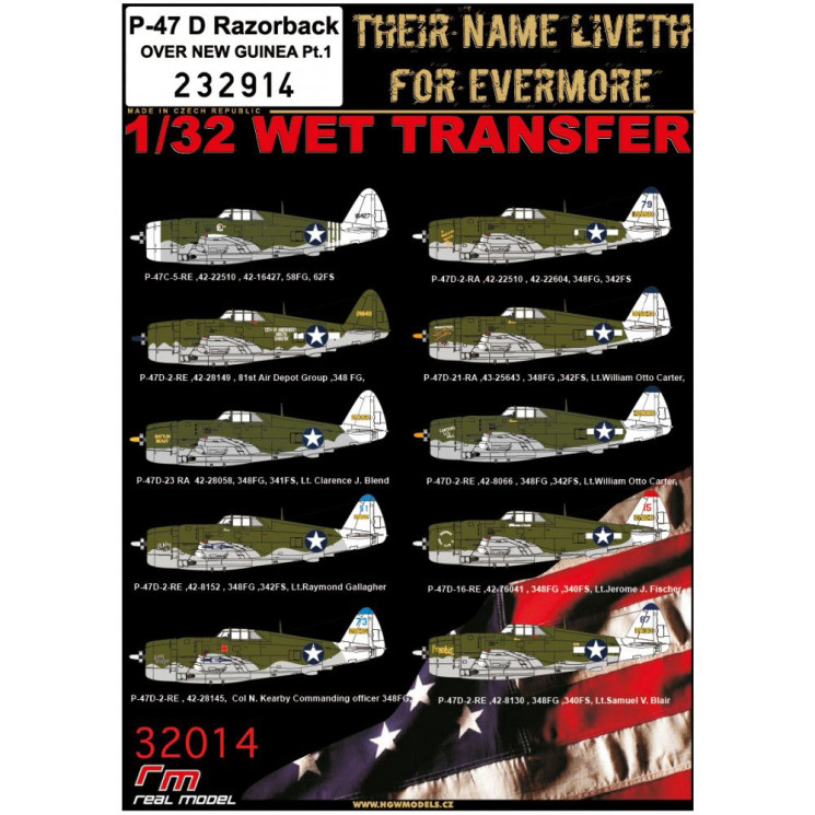 232914 P-47 D Razorback OVER NEW GUINEA (Part 1)