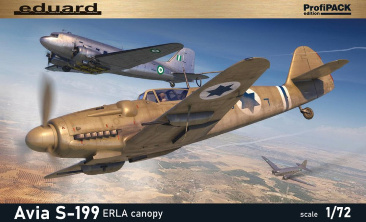 70152 Avia S-199 з ліхтарем ERLA 1/72