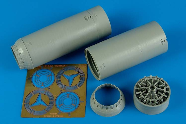 2181  F-14A Tomcat exhaust nozzles - opened position