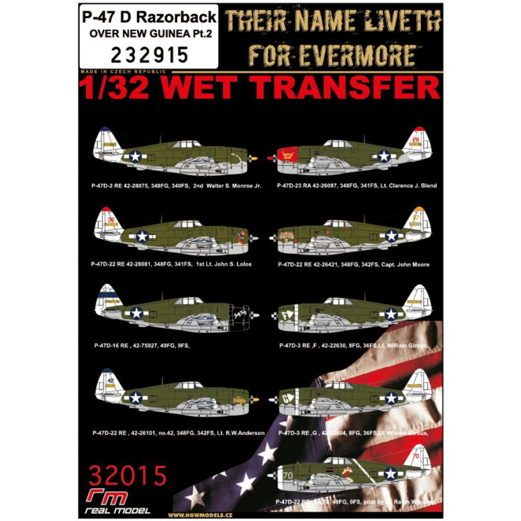 232915 P-47 D Razorback OVER NEW GUINEA (Part 2)