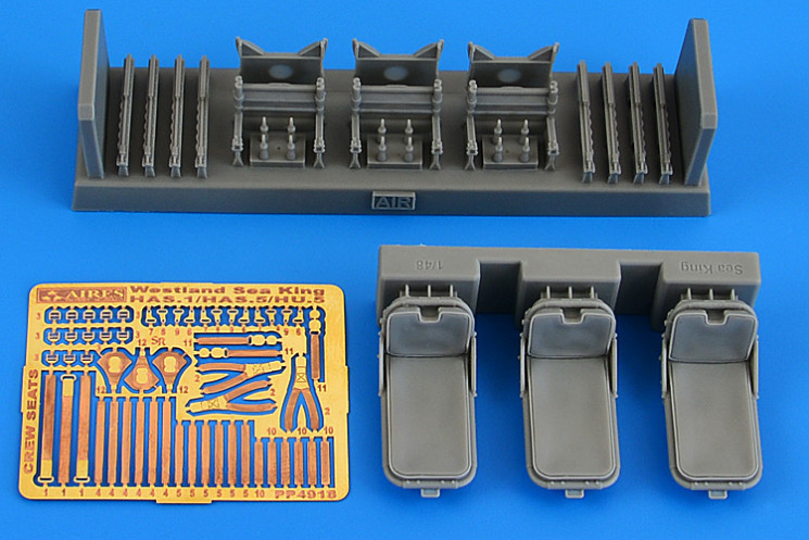 AIR4918 Westland Sea King HAS.1/HAS.5/HU.5 крісла 1/48