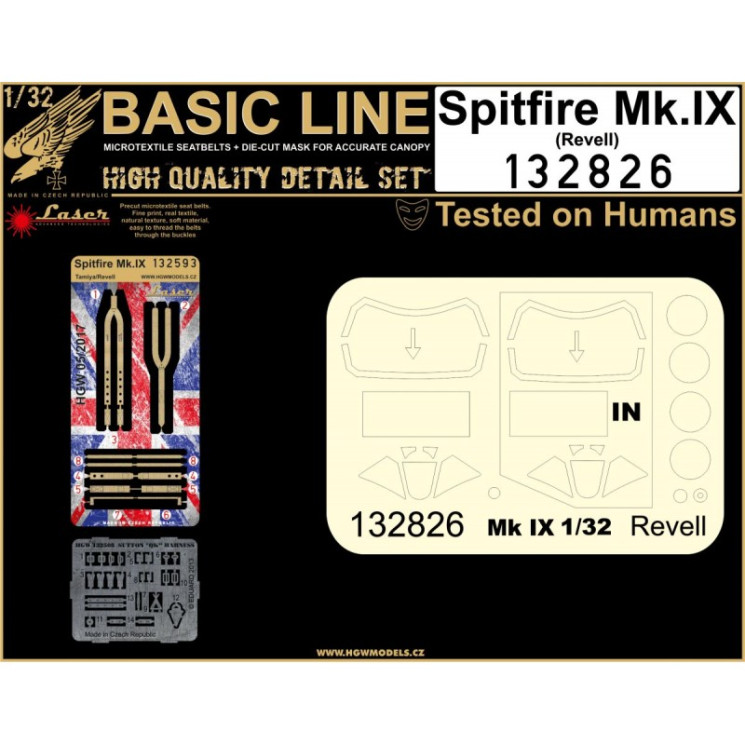 HGW 132826 Базовый набор Spitfire Mk.IX
