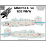 HGW 532084 Albatros D.V - фанера 1/32