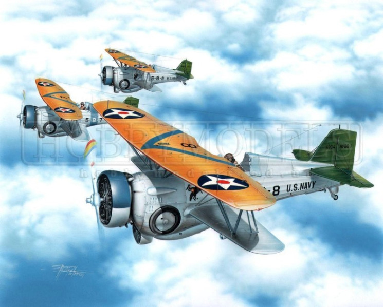 SH72222  BF2C-1 Hawk III / US NAVY Bomber /