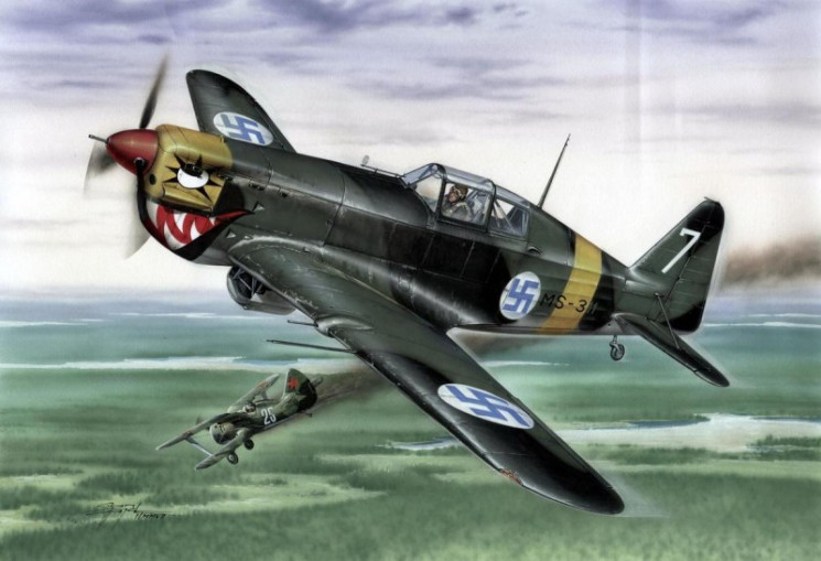 SH32019  Morane-Saulnier MS-406C.1 HI-TECH