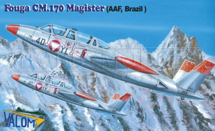 72091   Fouga CM.170 Magister (AAF, Brazil)