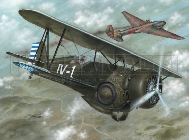 SH72223  model 68 Hawk III / First Chinese Ace /