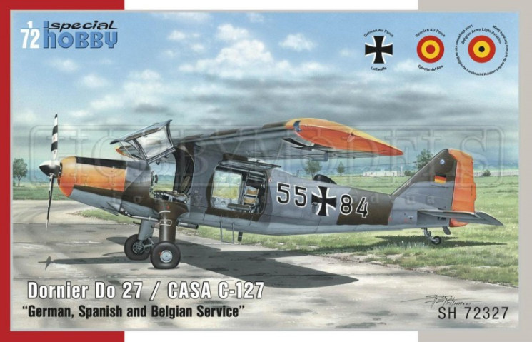 SH72327 Dornier Do 27 "German, Spanish and Belgian Service"