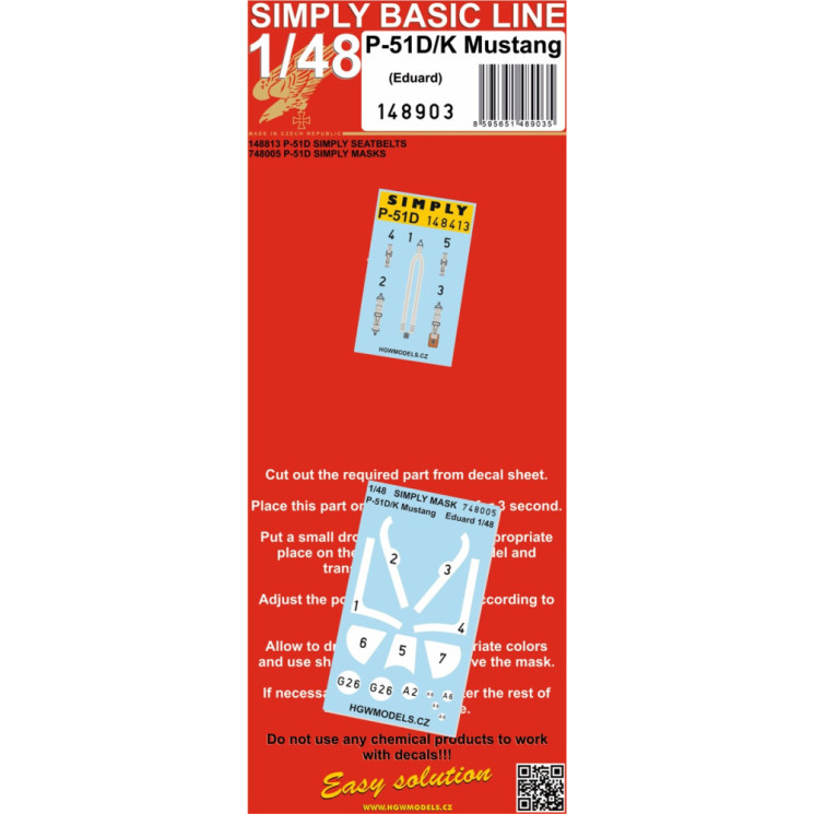 HGW 148903 Mustang P-51D/K 1/48