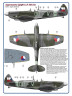 AMLC 8 029 312 th Squadron RAF, Часть 1. / 2 варианта декалей: Hurricane Mk.I, L1926, DuoJ + Spitfire LF Mk.IXe, TE515, DU-W