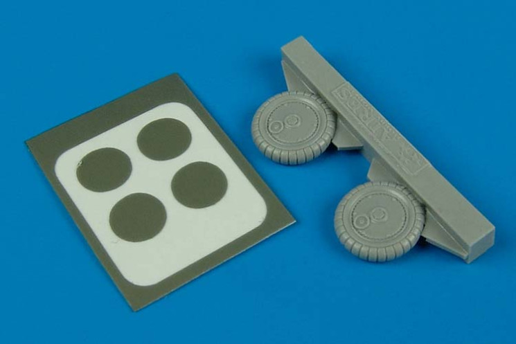 7233  Bf 109G-6 wheels & paint masks