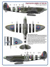 AMLC 8 030 312 th Squadron RAF, Часть 2. / 2 варианта декалей: Hurricane Mk.IIb, Z3437, DuoK + Spitfire LF Mk.IXe, PL124, DuoJ