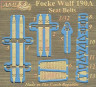 AMLA 32 005 Fw 190 A кресло и ремни
