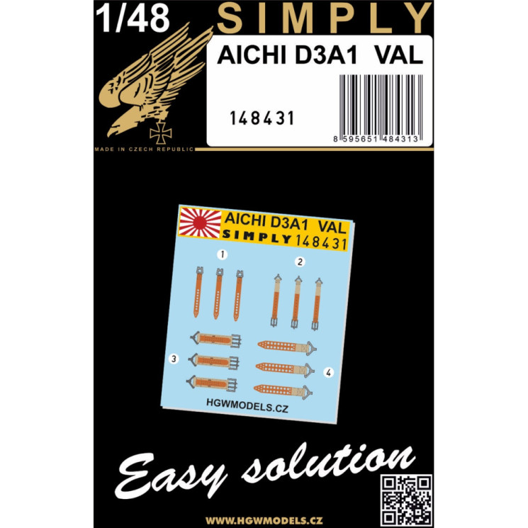 HGW 148431 Aichi D3A1 Val 1/48