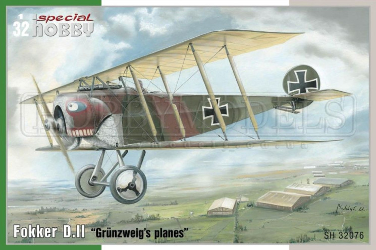 SH32076 Fokker D.II "Grunzweig`s Planes"