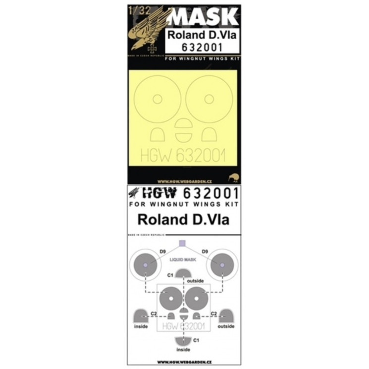 632001 Roland D.Via - маски.