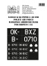 X32050 K-68 Piper L-4B SNB (Поліцейські ВПС)  Маска маркування