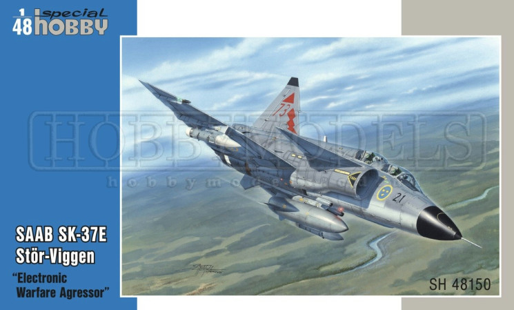 SH48150 SAAB SK-37E Stor-Viggen “Electronic Warfare Agressor”