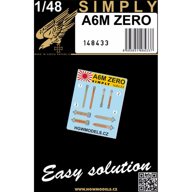HGW 148433 A6M ZERO 1/48