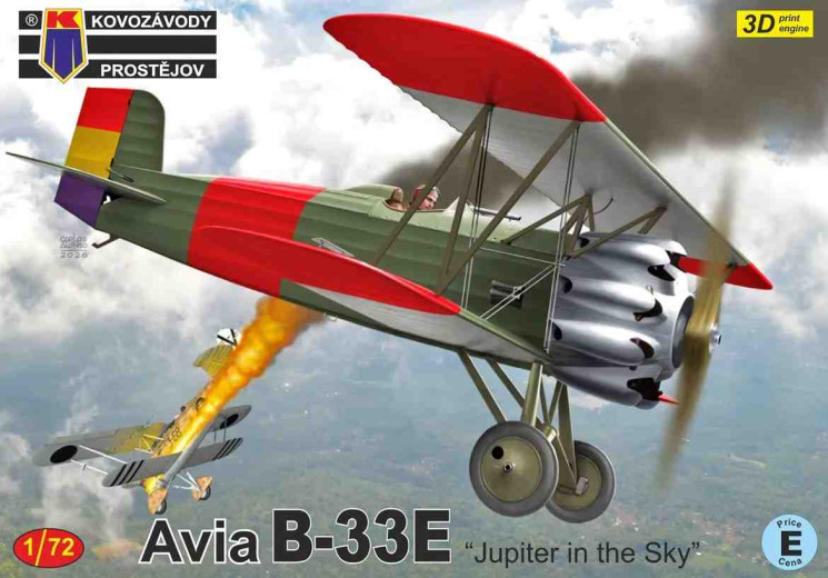 KPM0543 Avia B-33E /Юпітер у небі/ 1/72