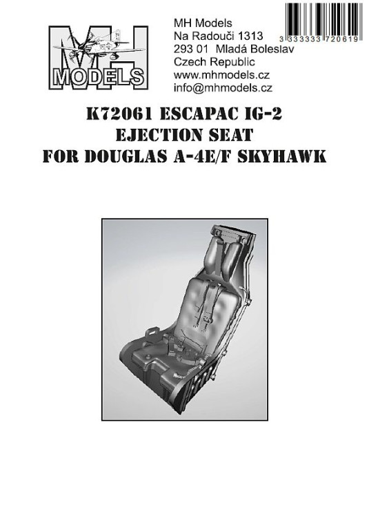 K72061 ESCAPAC IG-2 Катапультное Крісло.
