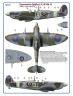 AMLC 8 034 312 th Squadron RAF, Часть 6 . / 3 варианта декалей: Spitfire LF LR MkVc, AR614, DUoZ-2x + Spitfire LF Mk.IXe, TE523, EV-13