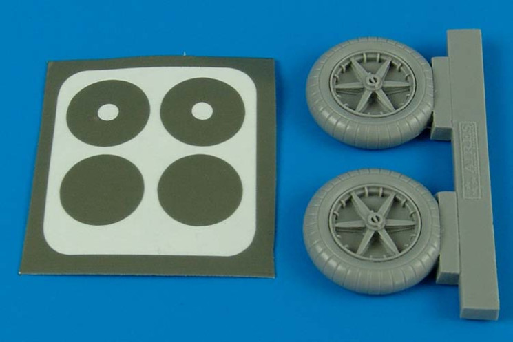 2090  Bf 109E wheels & paint masks