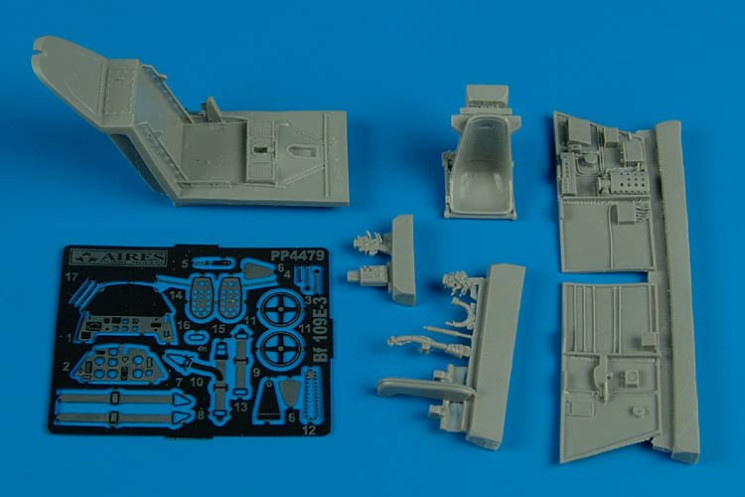 4479  Bf 109E-3 cockpit set