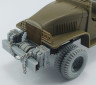 48009 GMC CCKW 2,5t 6x6 бампер, дополнительные канистры, лебедка и двойные шины