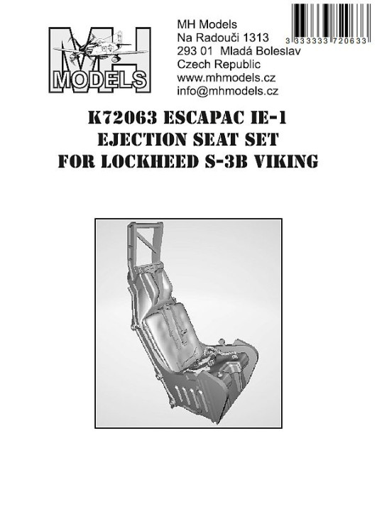 K72063 ESCAPAC IE-1 Катапультное Крісло (2шт)