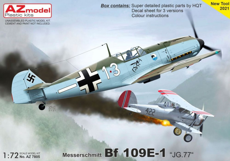 AZ7805 Bf 109E-1 „JG.77“
