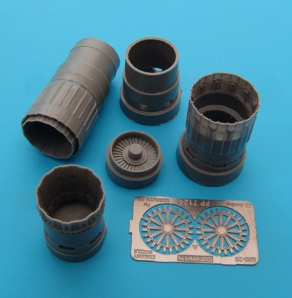 7124  MiG-29 Fulcrum exhaust nozzles