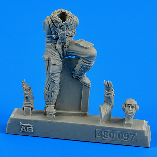 480097  German Luftwaffe Pilot WWII for Bf 109 late v.